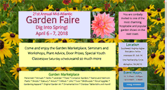 Desktop Screenshot of gardenfaire.net